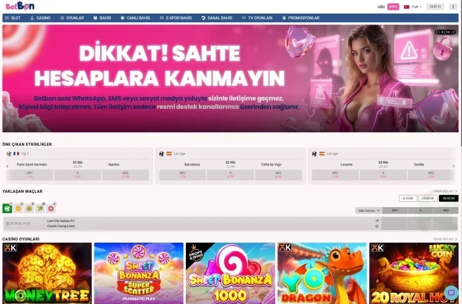 Betbon ekran görüntüsü